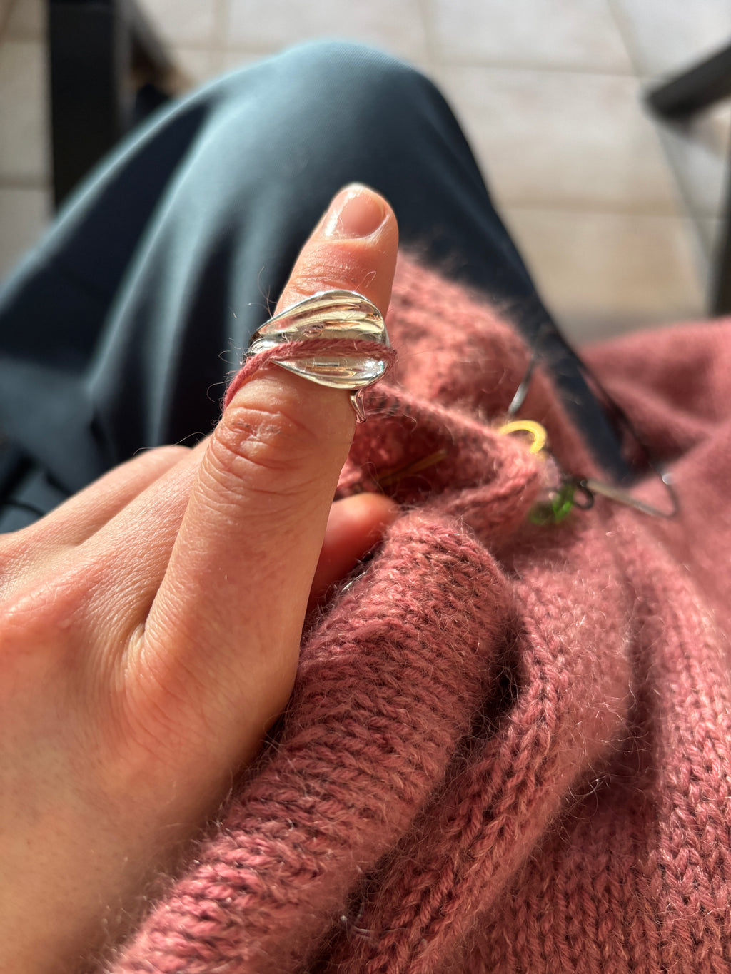 'Leaf me on' ring - Pre-ordering