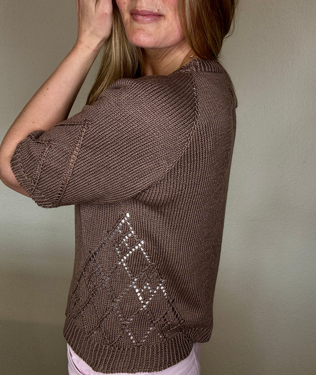 English - DiamondLine Tee VNeck